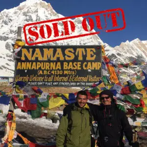 Annapurna Base camp Trekking sold Out