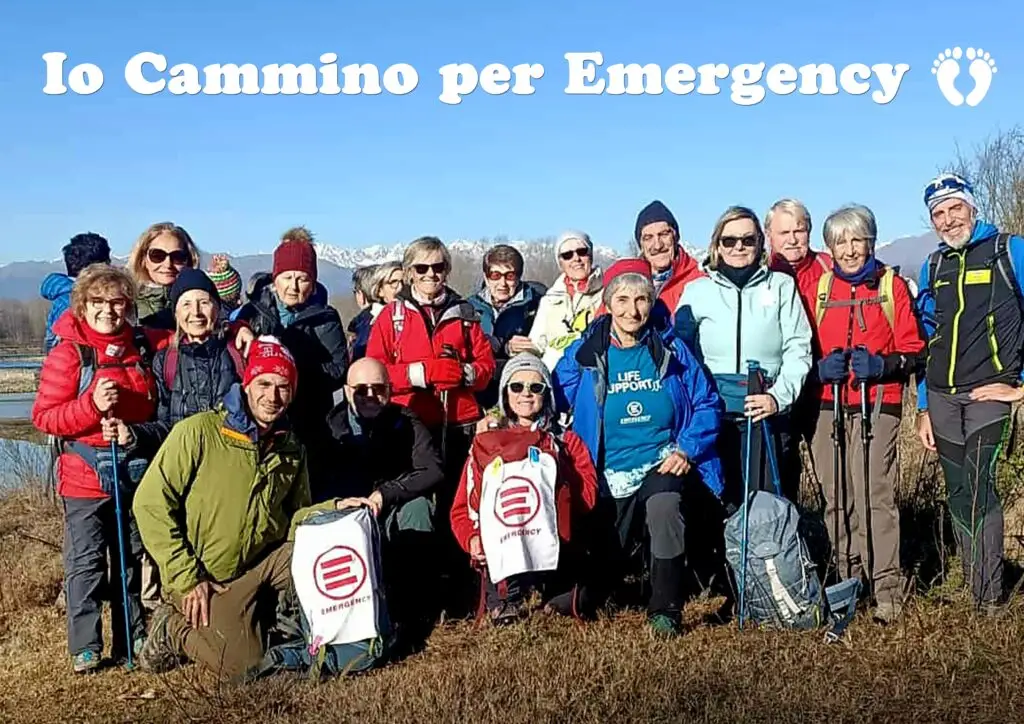 Festa di chiusura 2023 - cammina per Emergency - foto di gruppo